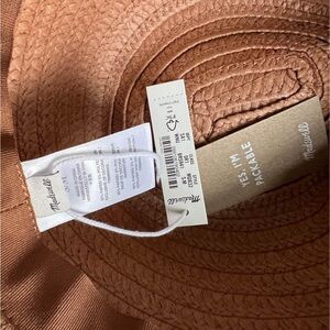 Madewell Packable Straw Hat - Brown